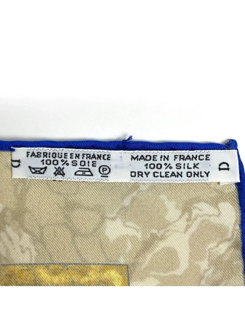 Hermes Carre 90 Carpe Diem Scarf Enjoy Your Day Sun Moon Silk Blue Multicolor